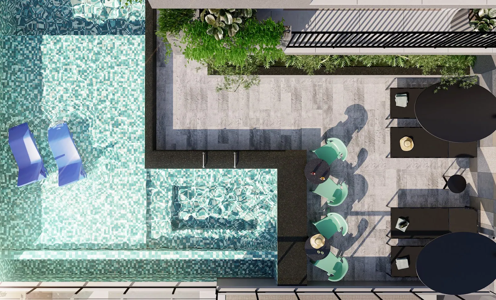 Piscina do LIV
