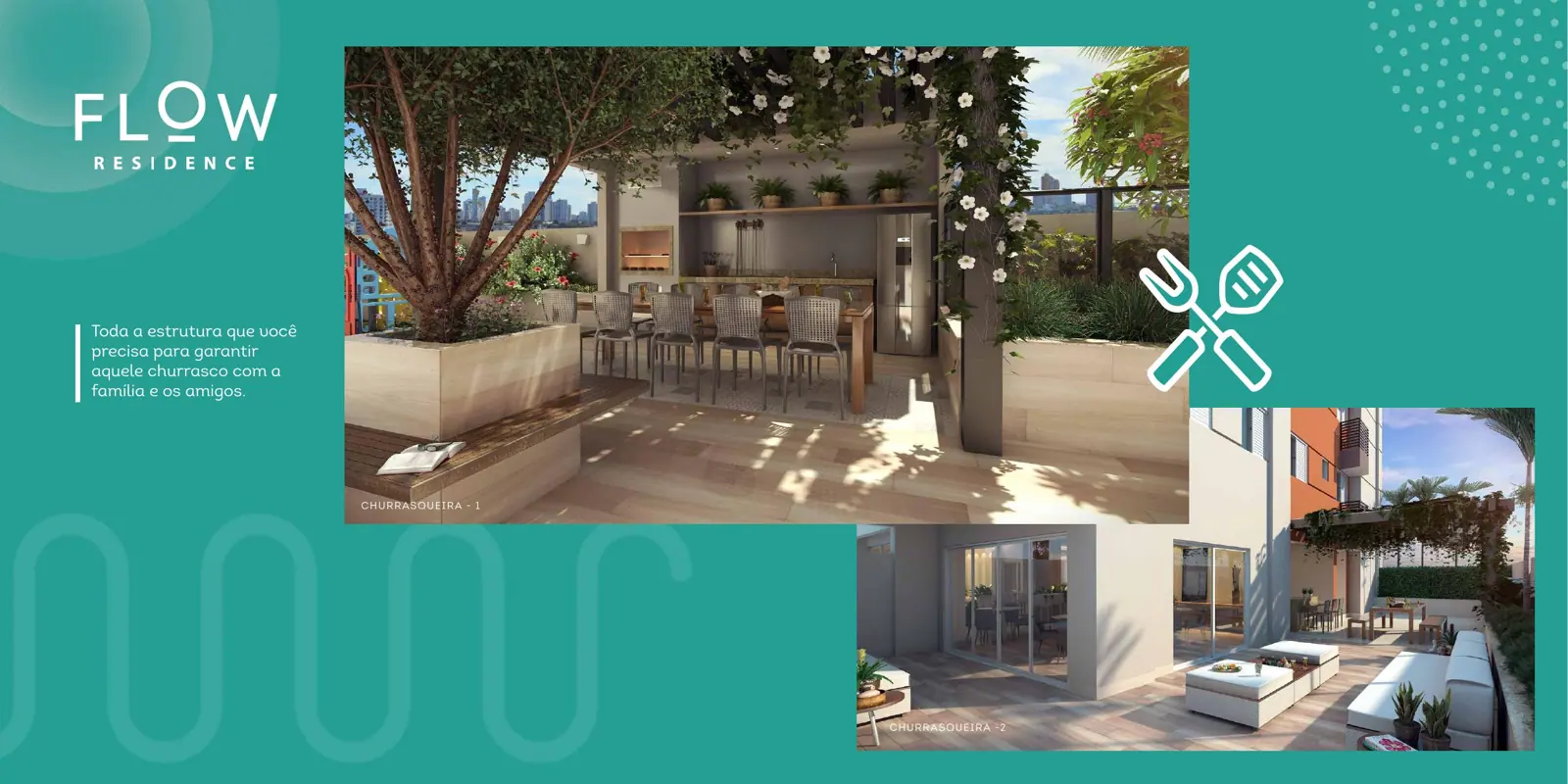 Perspectiva do Flow Residence, imagem 2