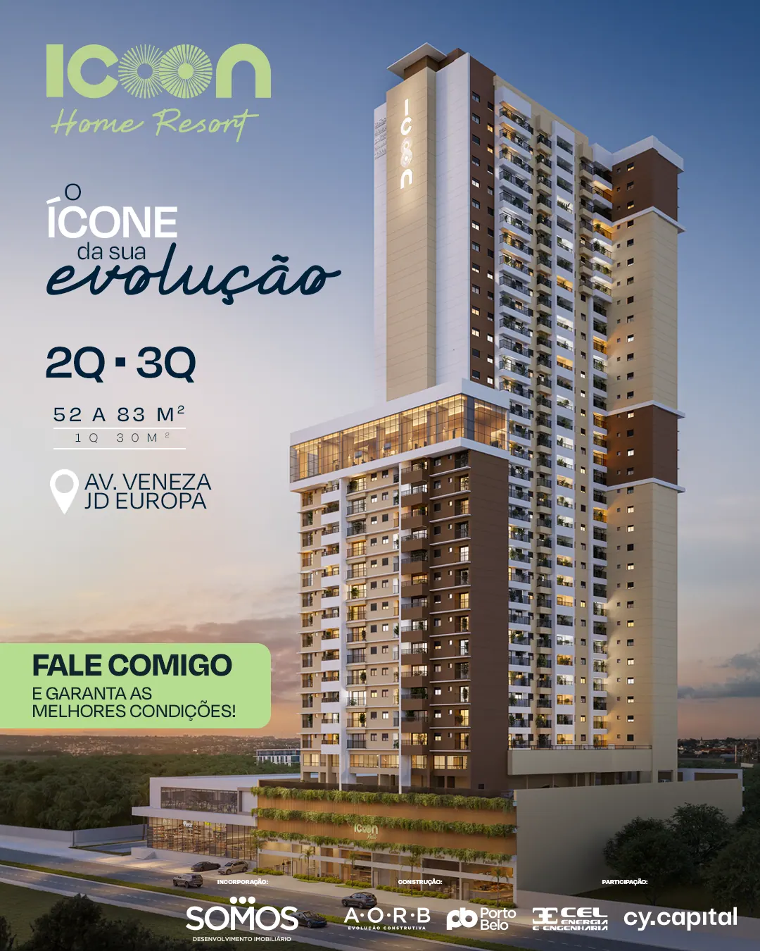 Fachada do Icoon Home Resort