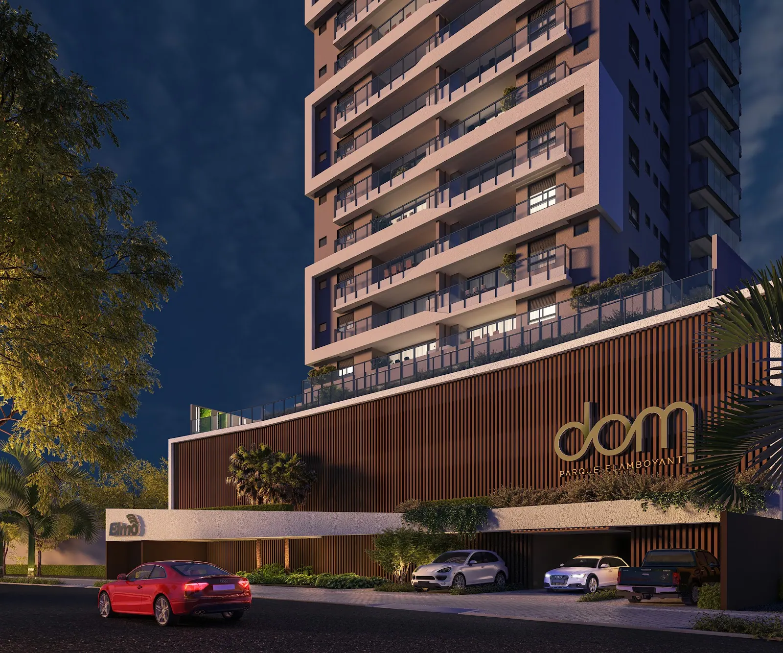 Fachada do Dom Parque Flamboyant, imagem 4