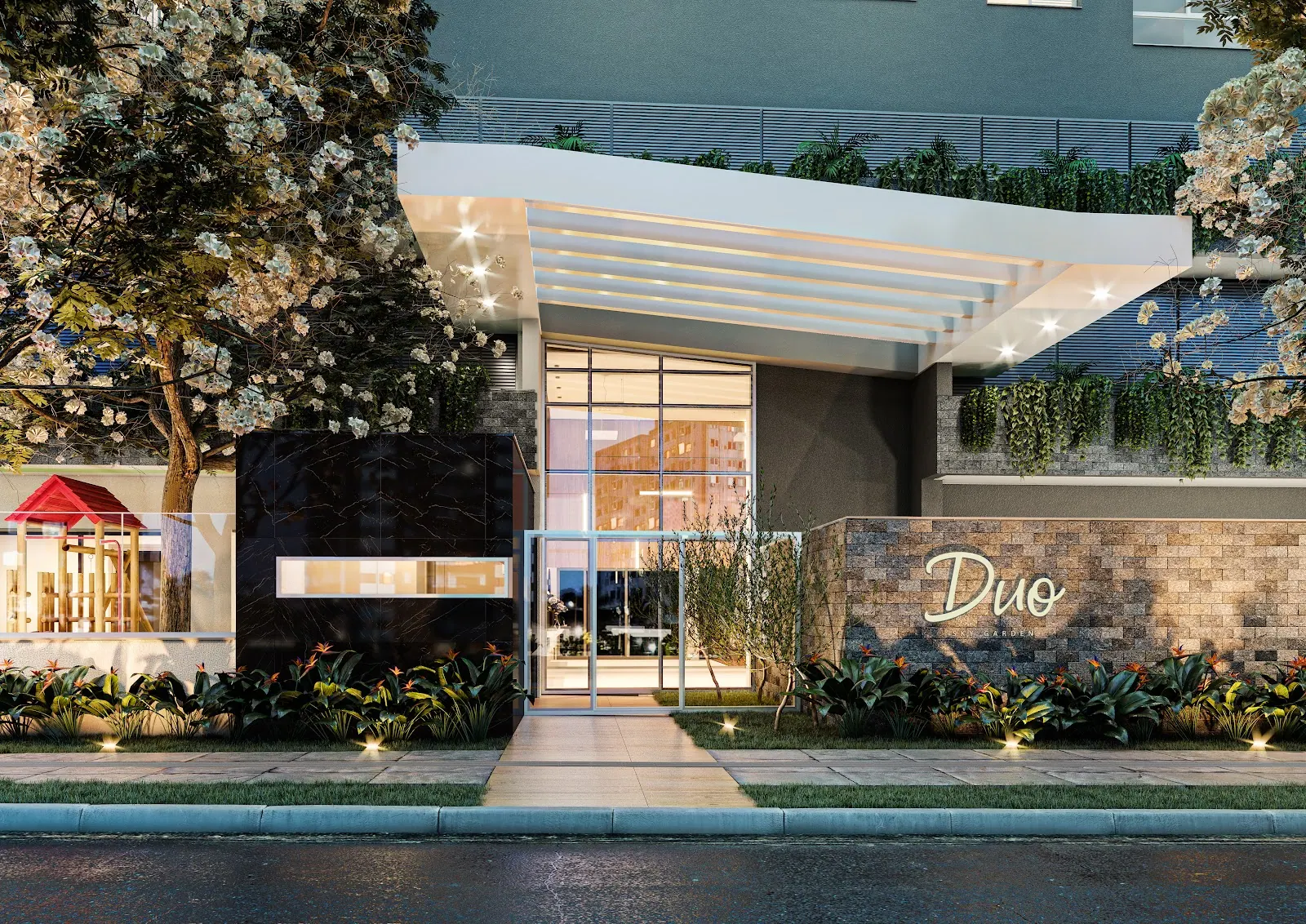 Acesso do Duo Sky Garden