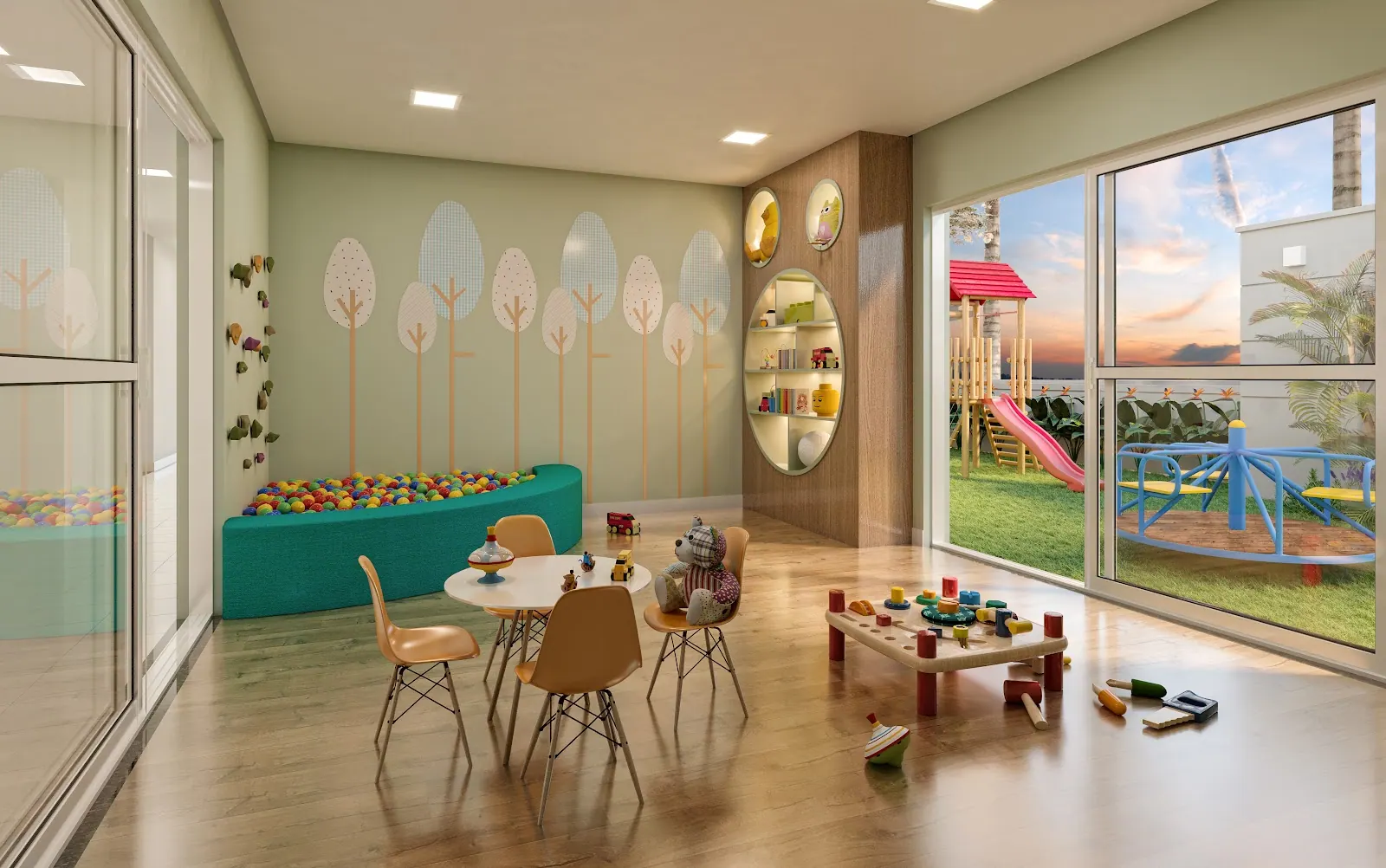 Brinquedoteca do Duo Sky Garden